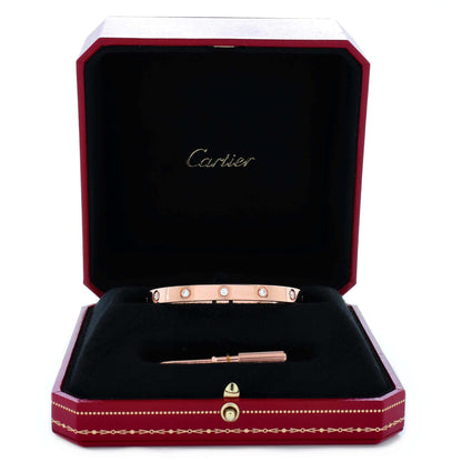 カルティエラブ 10 ブレスレット ローズゴールド