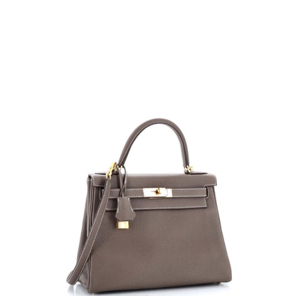 HERMESケリー グレークレマンス 28