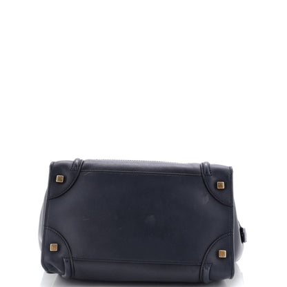 Celine Luggage Bag Smooth Leather Mini