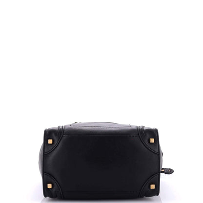 Celine Luggage Bag Smooth Leather Mini