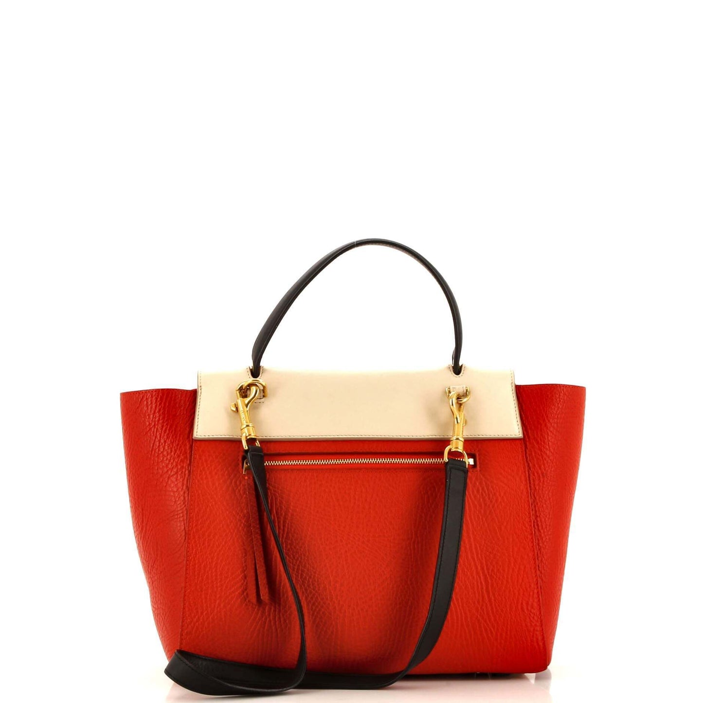 セリーヌ ベルトバッグ テクスチャードレザー ミディアム