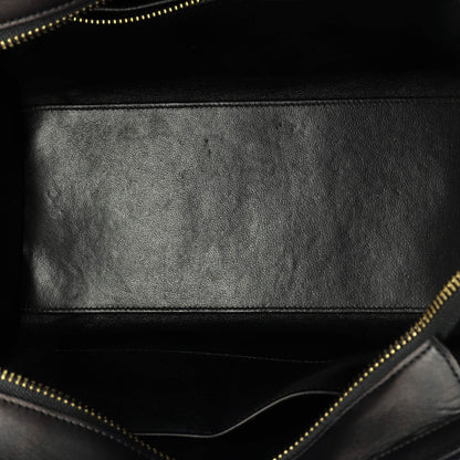 セリーヌ トリコロール ラゲッジバッグ レザー マイクロ