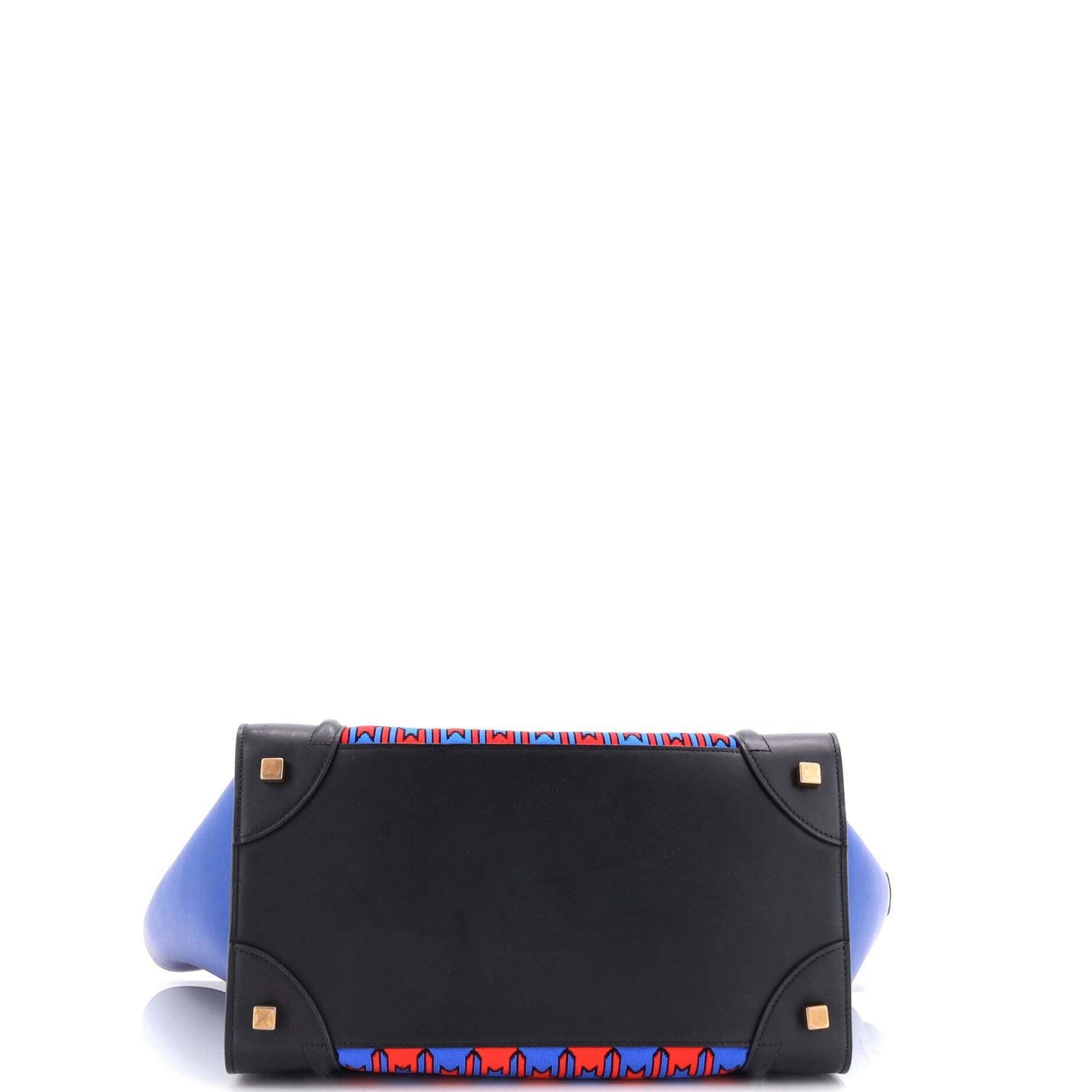 セリーヌ ラゲッジバッグ プリントテキスタイル＆レザー ミニ