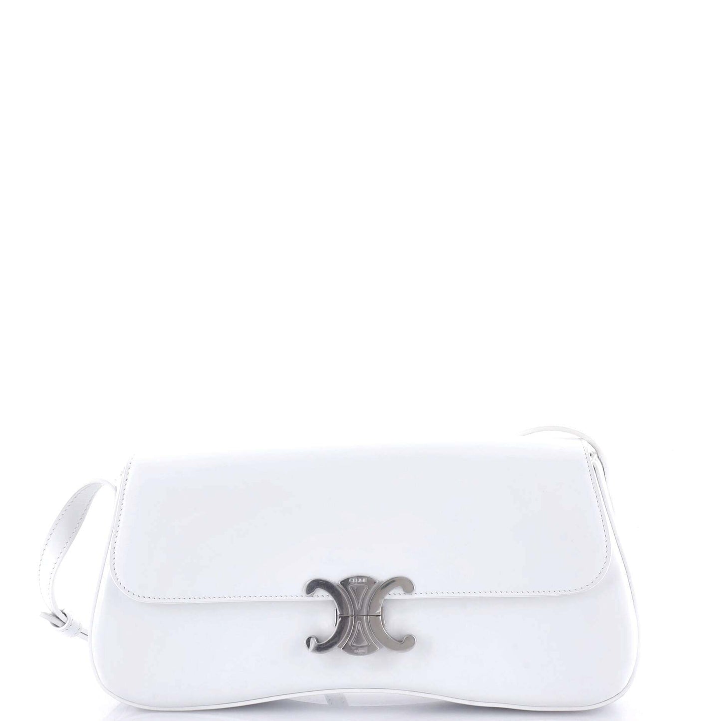 セリーヌ ローラ トリオンフ ショルダーバッグ カーフスキン ミディアム