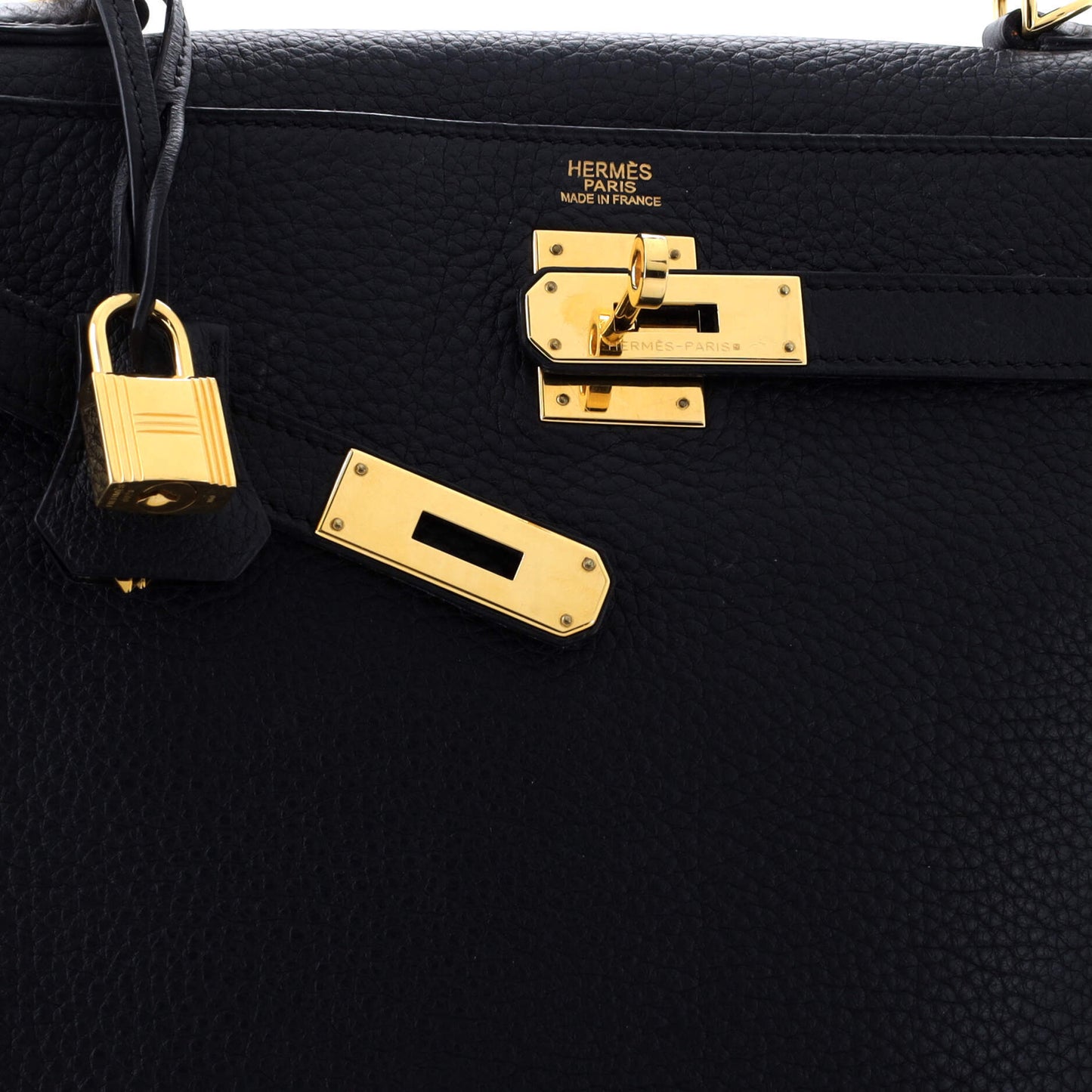 エルメス ケリーブラックゴールド 32