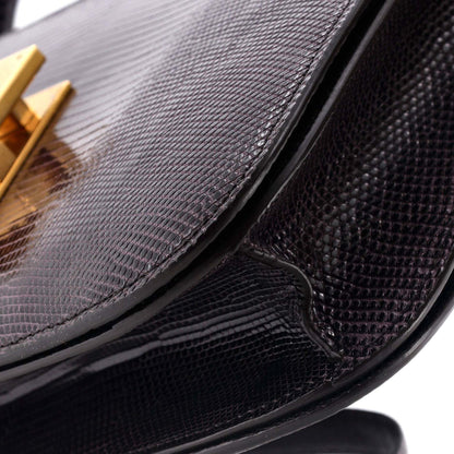 セリーヌ クラシック ボックスバッグ リザード ミディアム