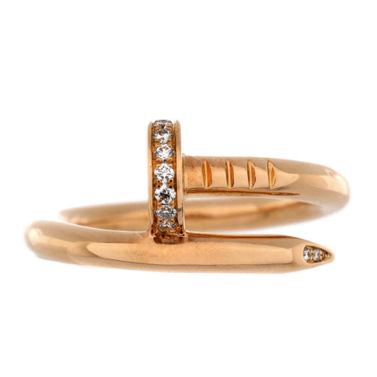 CARTIERジュスト アン クル リングローズゴールド