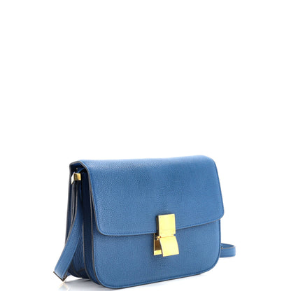 セリーヌ クラシック ボックスバッグ グレイニーレザー ミディアム