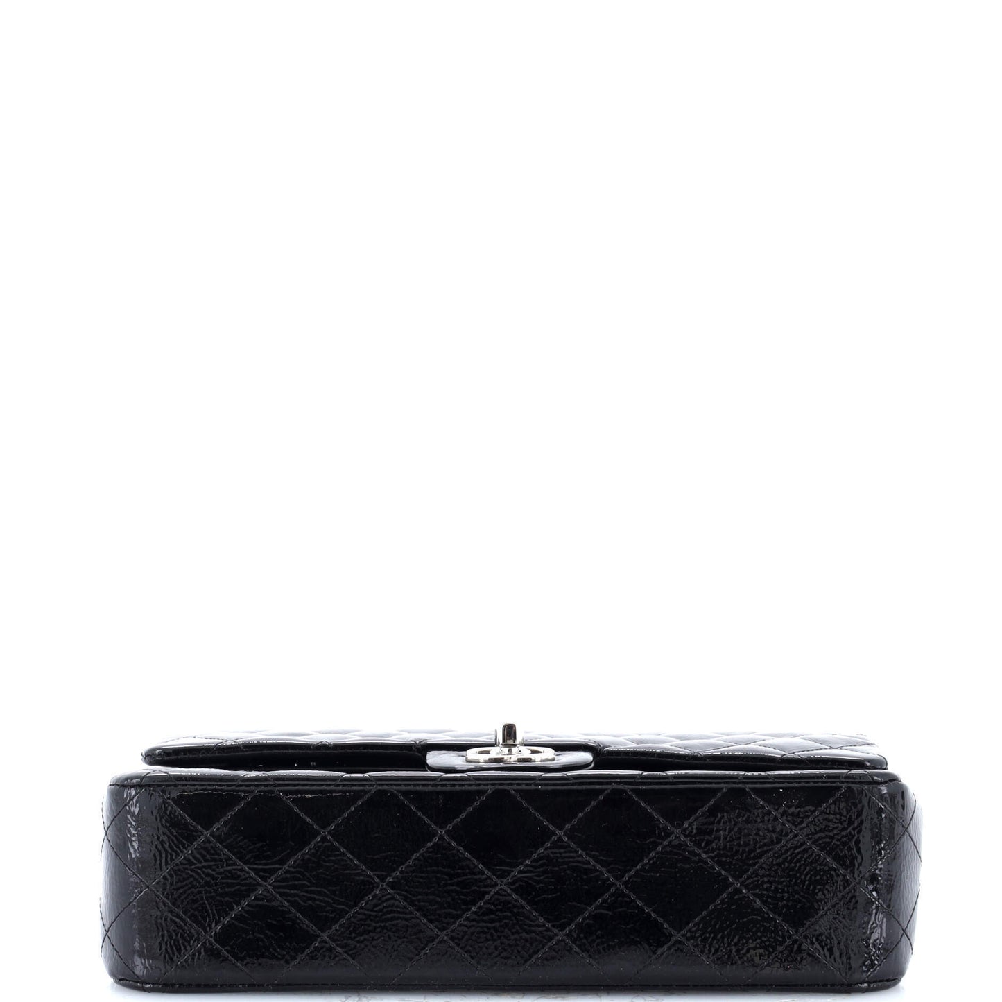 シャネルエナメルショルダーバッグ