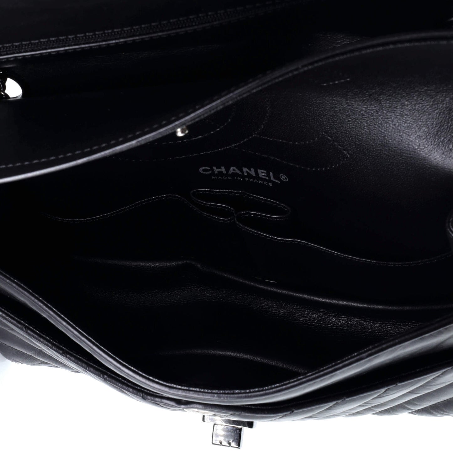 【希少！SO BLACK】CHANELショルダーバッグ