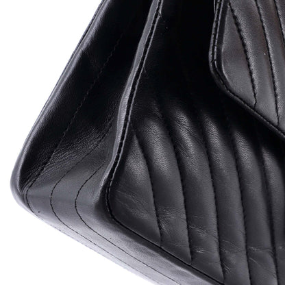 シャネル シェブロンショルダーバッグ