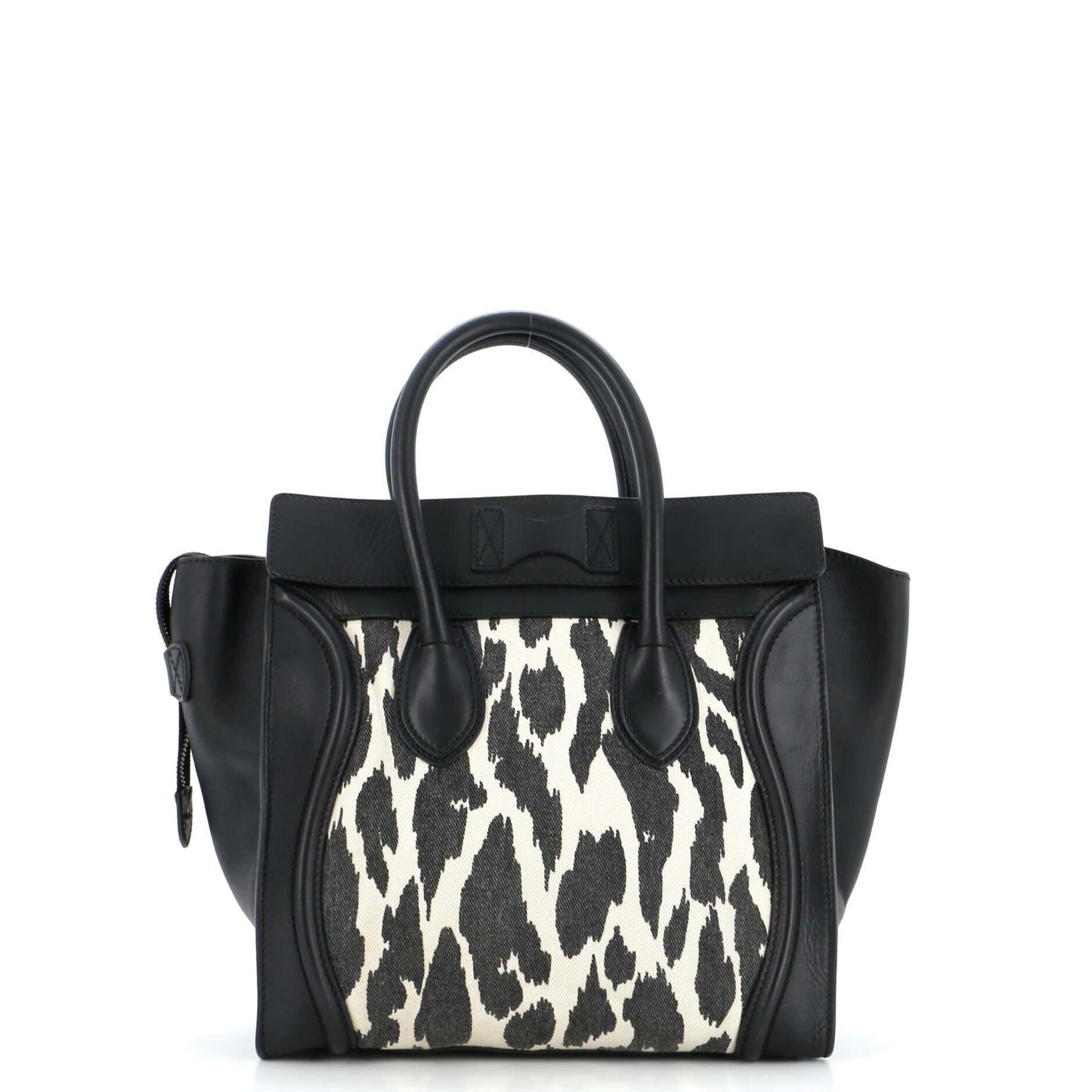 セリーヌ ラゲッジバッグ プリントキャンバス＆レザー ミニ