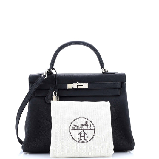 エルメス ケリー ブラック トゴ 32