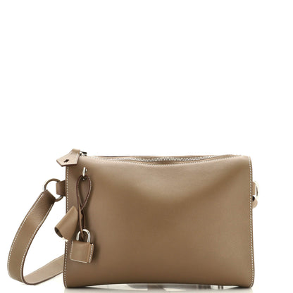 メンズHERMES ボリトルポーチ エトゥープ