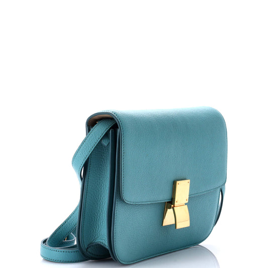 セリーヌ クラシック ボックスバッグ グレイニーレザー ミディアム