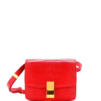 セリーヌ クラシック ボックスバッグ リザード スモール