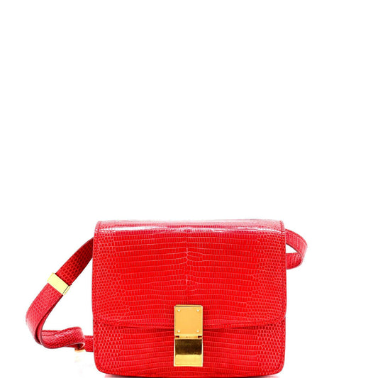 セリーヌ クラシック ボックスバッグ リザード スモール